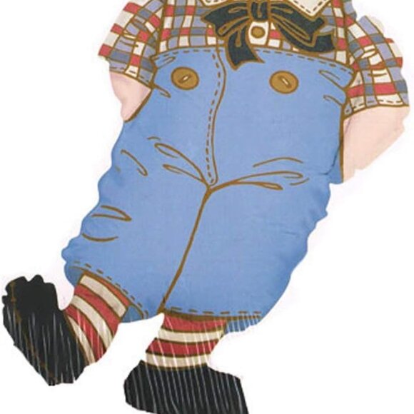 1 RAGGEDY ANDY SUPER SHAPE FOIL MYLAR BALLOON NEW - Picture 3 of 3